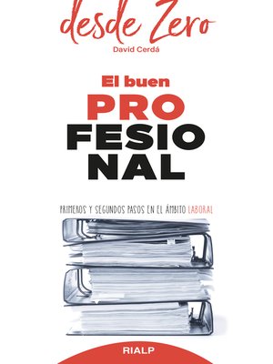 cover image of El buen profesional